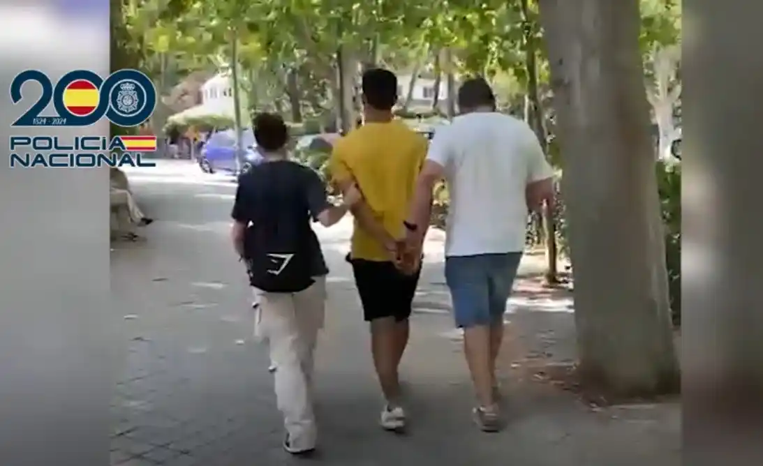 La detención de Zapata Simón se llevó a cabo en Madrid.