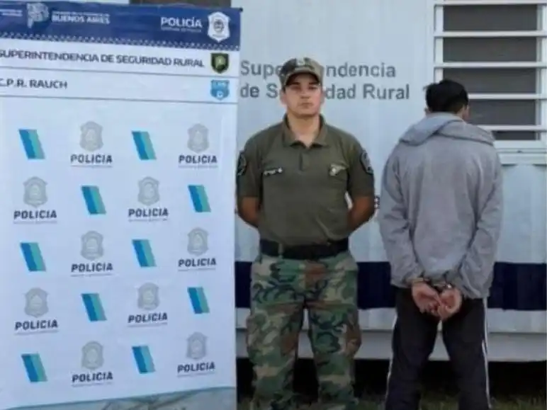 El tandilense conducía una moto robada en Mar del Plata.