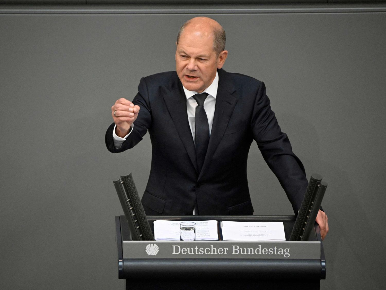 Olaf Scholz, canciller alemán.