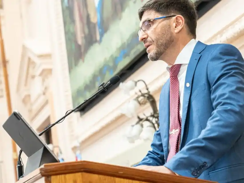 Tramo final de la apertura del 143° período de sesiones ordinarias.