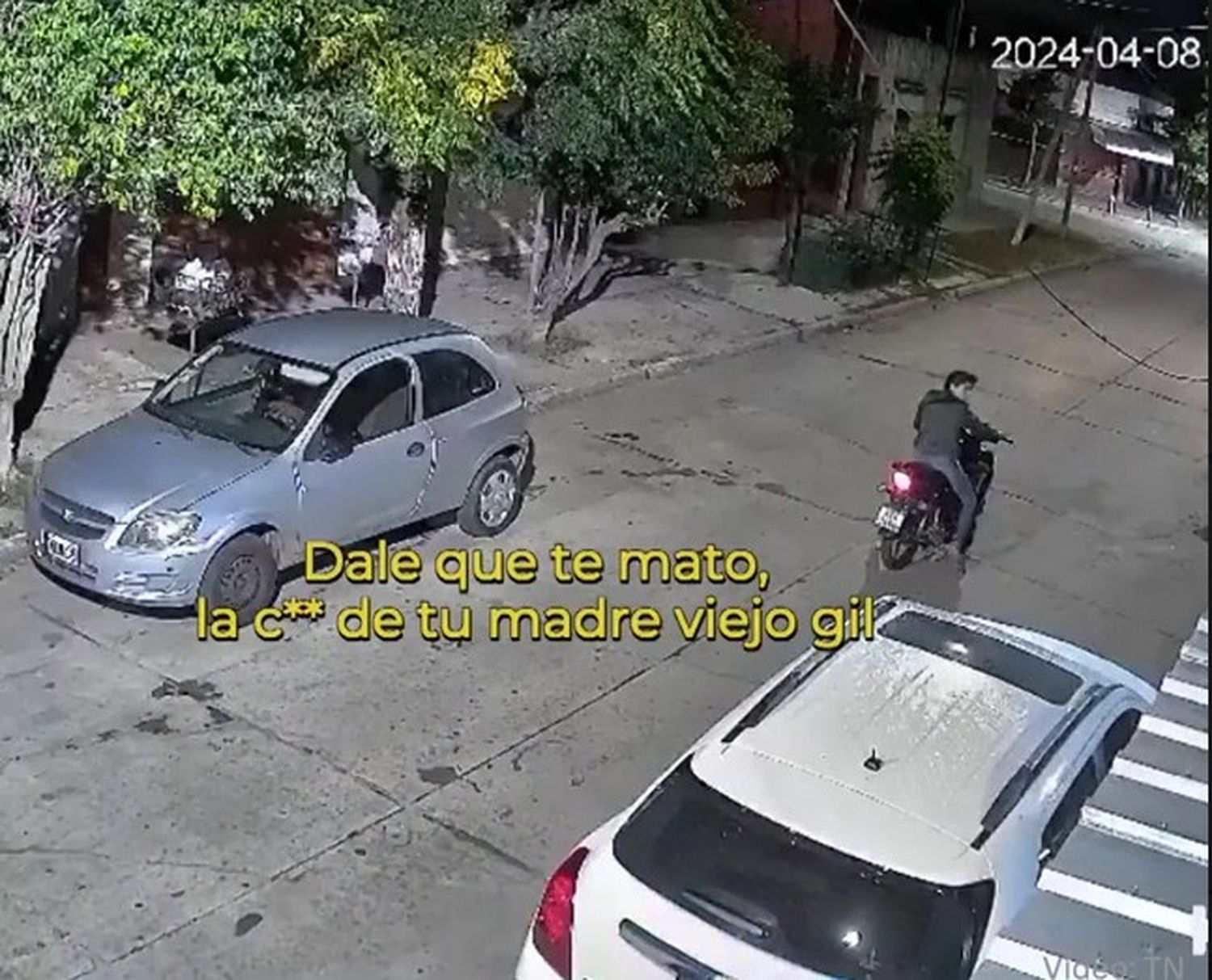 La secuencia quedó filmada