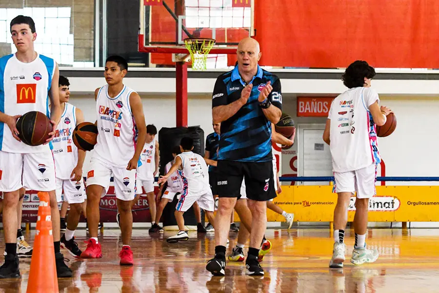 Tradicional campus de basquet con gran participación necochense