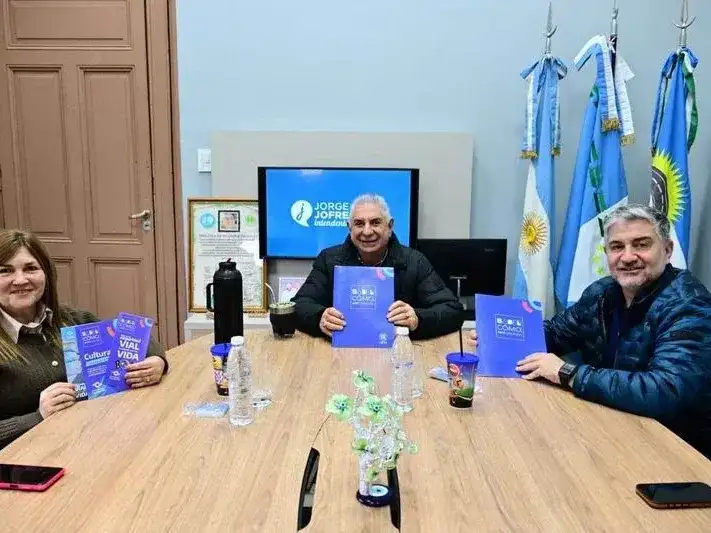 El titular de la Fundación Saber Cómo del INTI fue recibido por el intendente Jofré