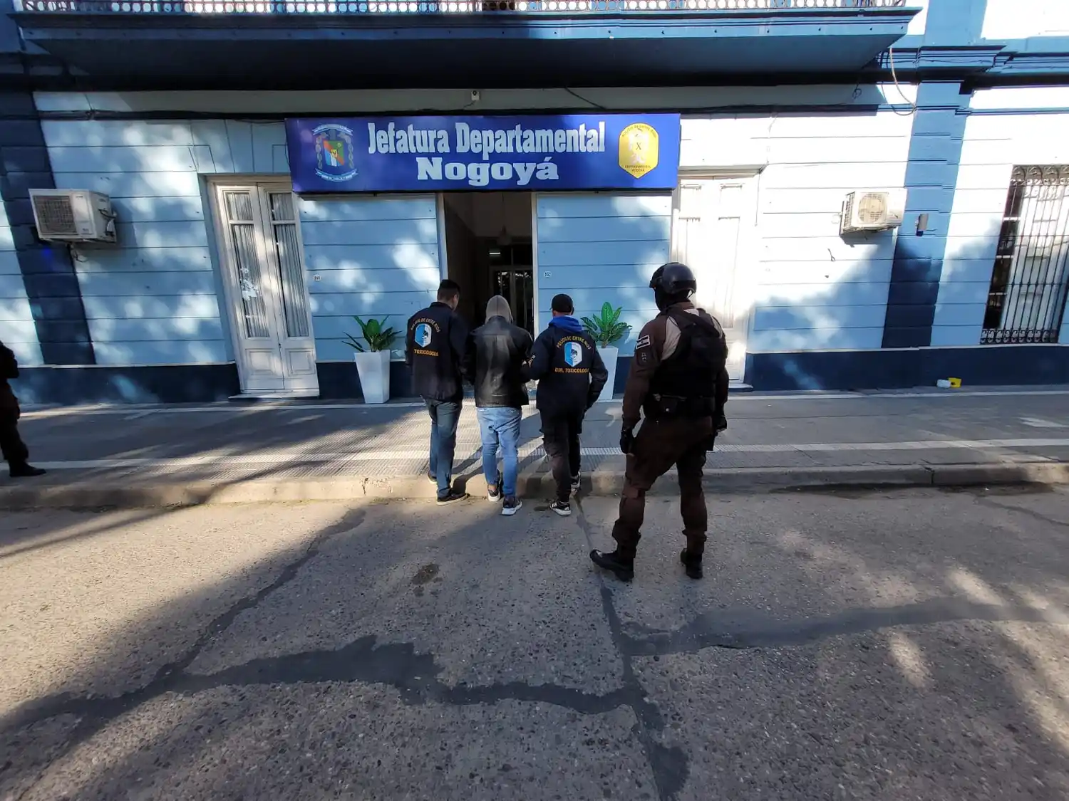 Realizaron allanamientos en Nogoyá y la zona rural por narcomenudeo