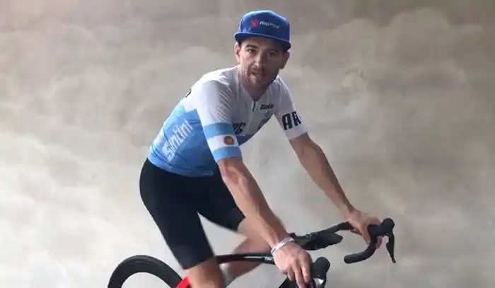 Catriel Soto: �SNecesitaba entrenar al aire libre, desde casa ya se estaba volviendo imposible⬝