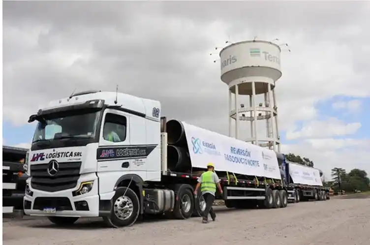 Reversión del gasoducto Norte: La finalización de la obra está programada para fines de agosto de este año