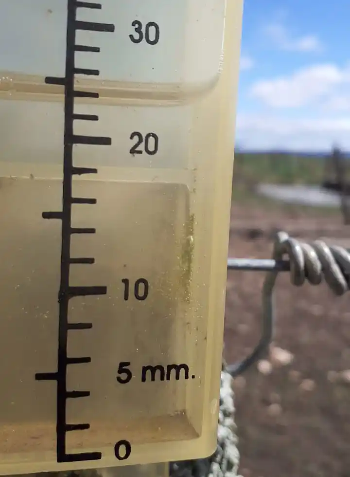 Otro golpecito de agua para empujar a la gruesa