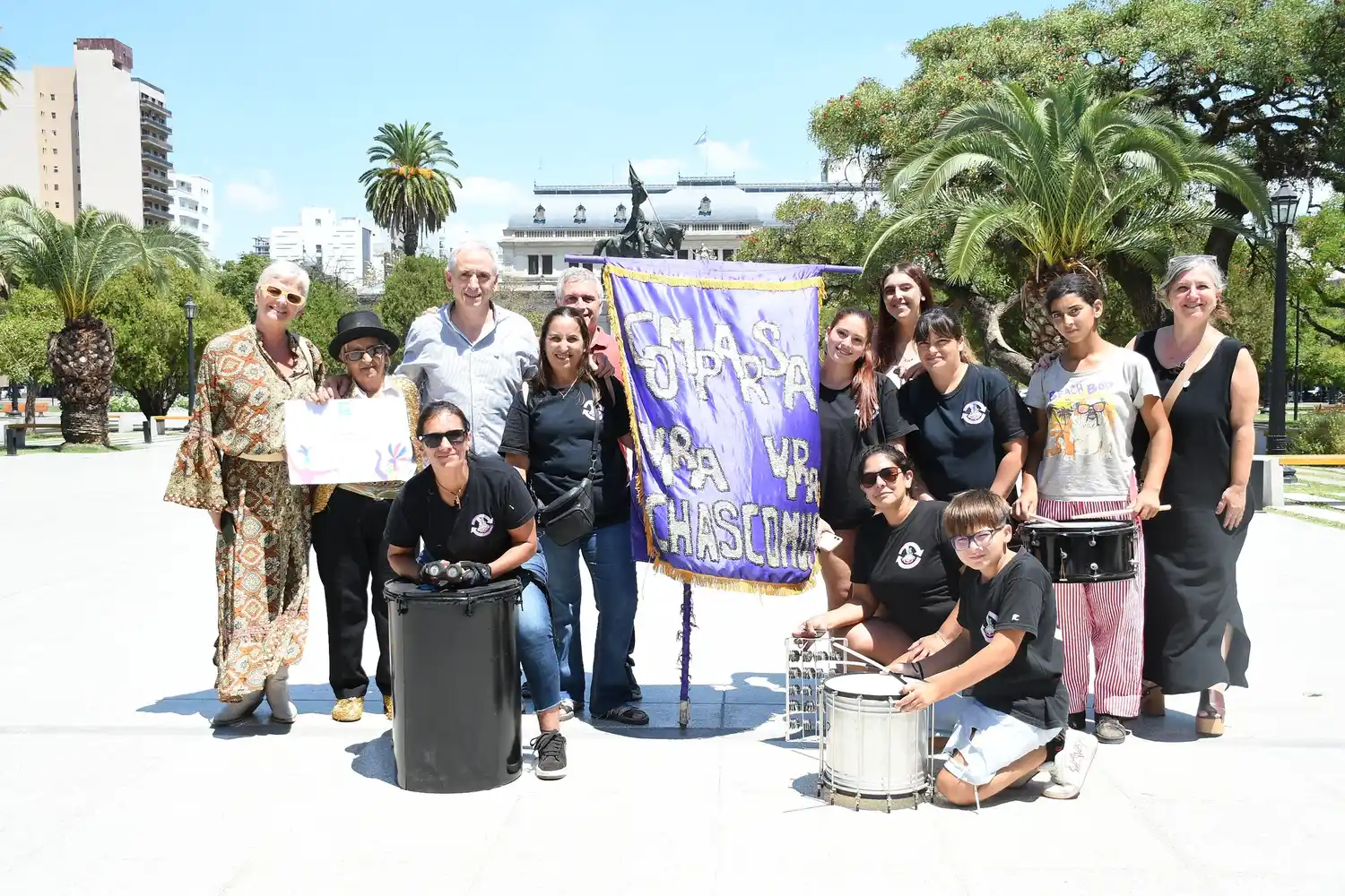 Reconocimiento provincial para la comparsa Virá Virá de Chascomús