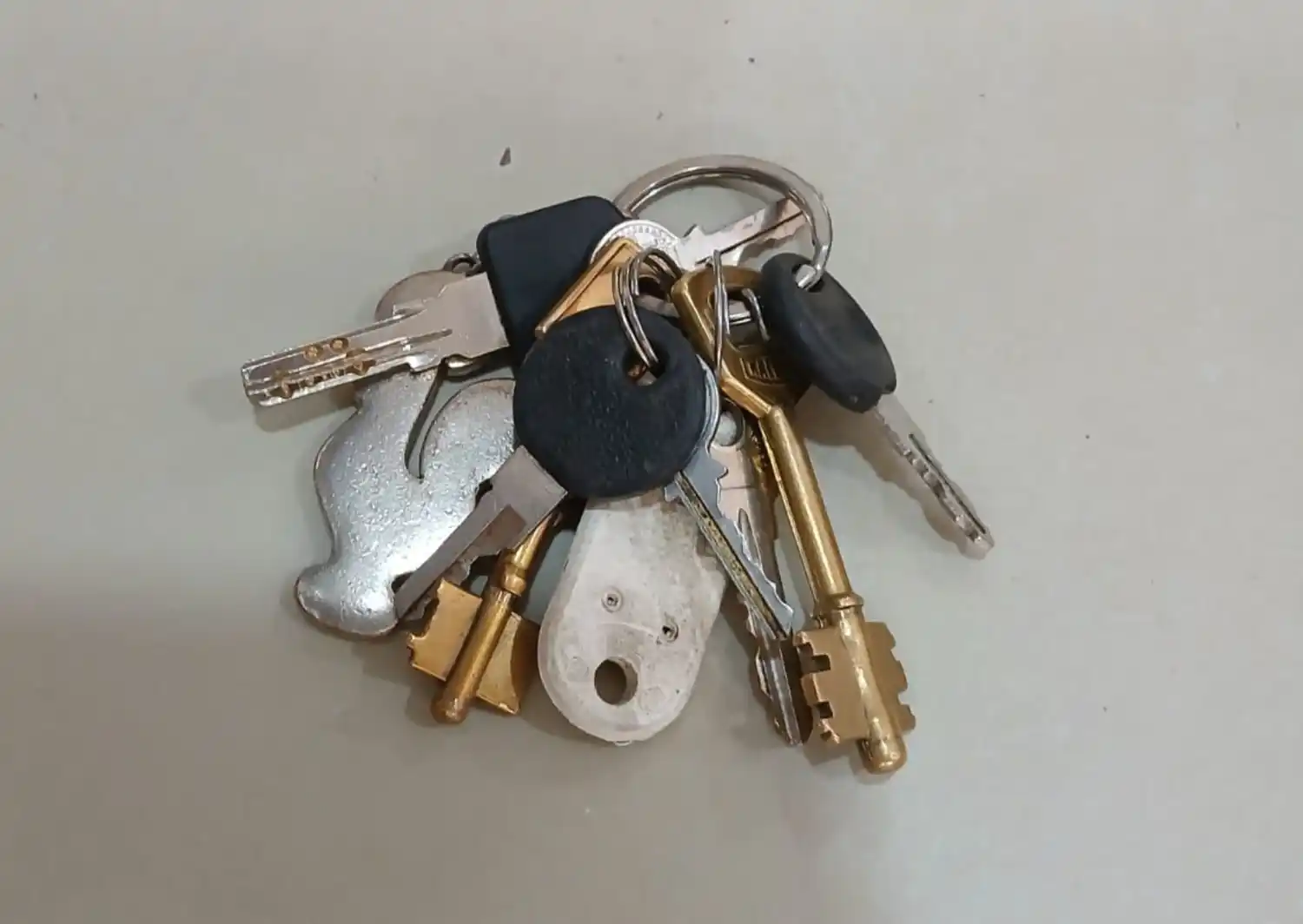 Llaves encontradas sobre calle Belgrano