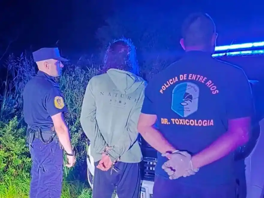 Atraparon a un hombre que cultivaba 180 plantas de marihuana en la banquina de la ruta