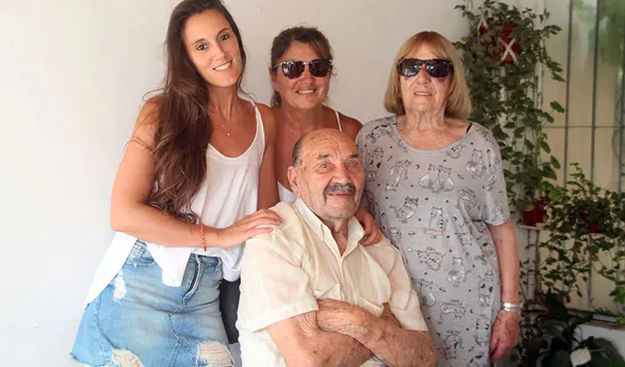 “Organizábamos milongas  a vitrola entre los vecinos”
