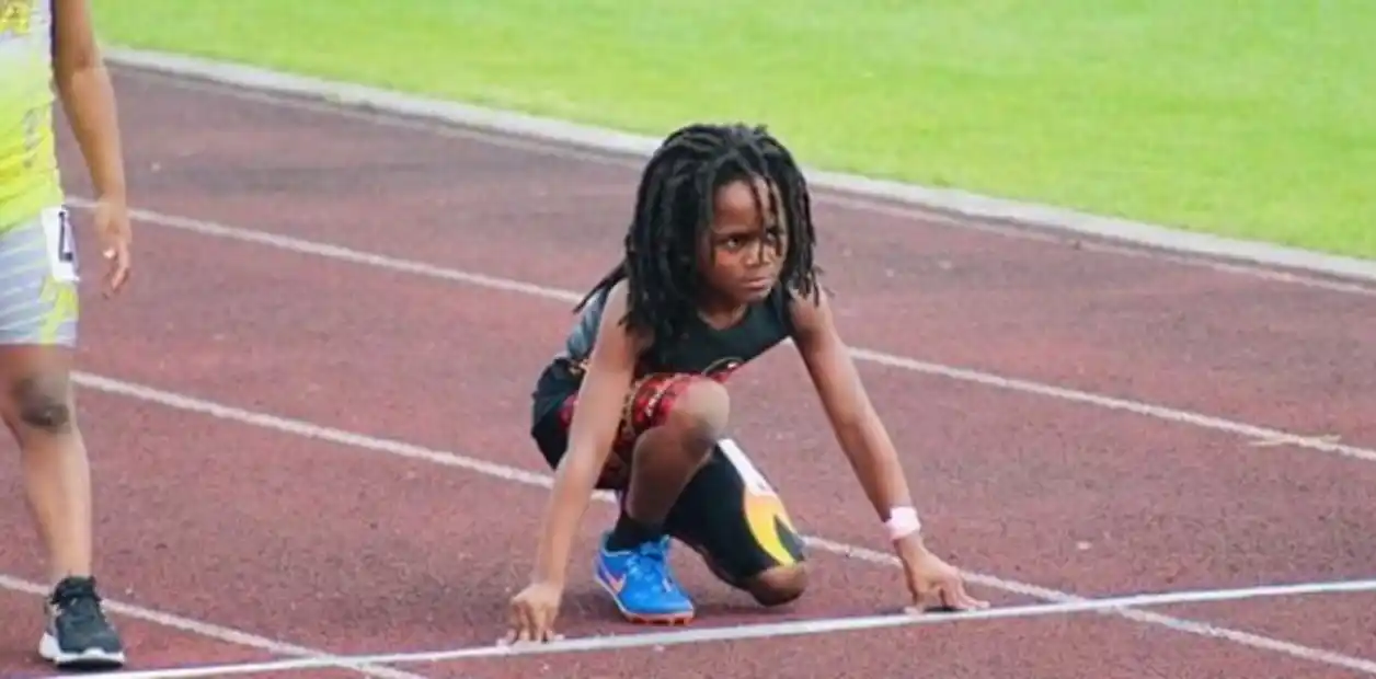 Rudolph Ingram, el nene de 7 años al que ya comparan con Usain Bolt