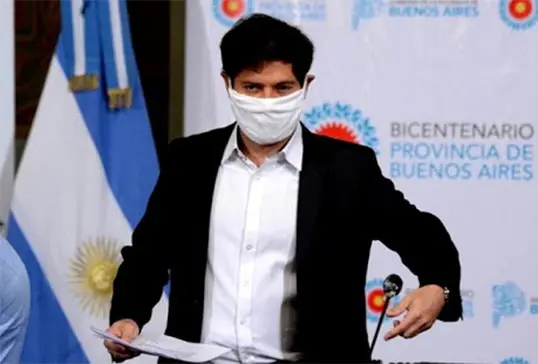 Kicillof, otra vez aislado por un contacto estrecho que dio positivo