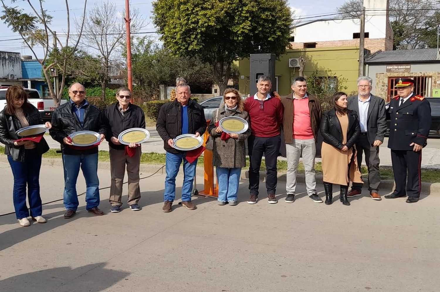 San Javier rindió homenaje a sus Bomberos Voluntarios