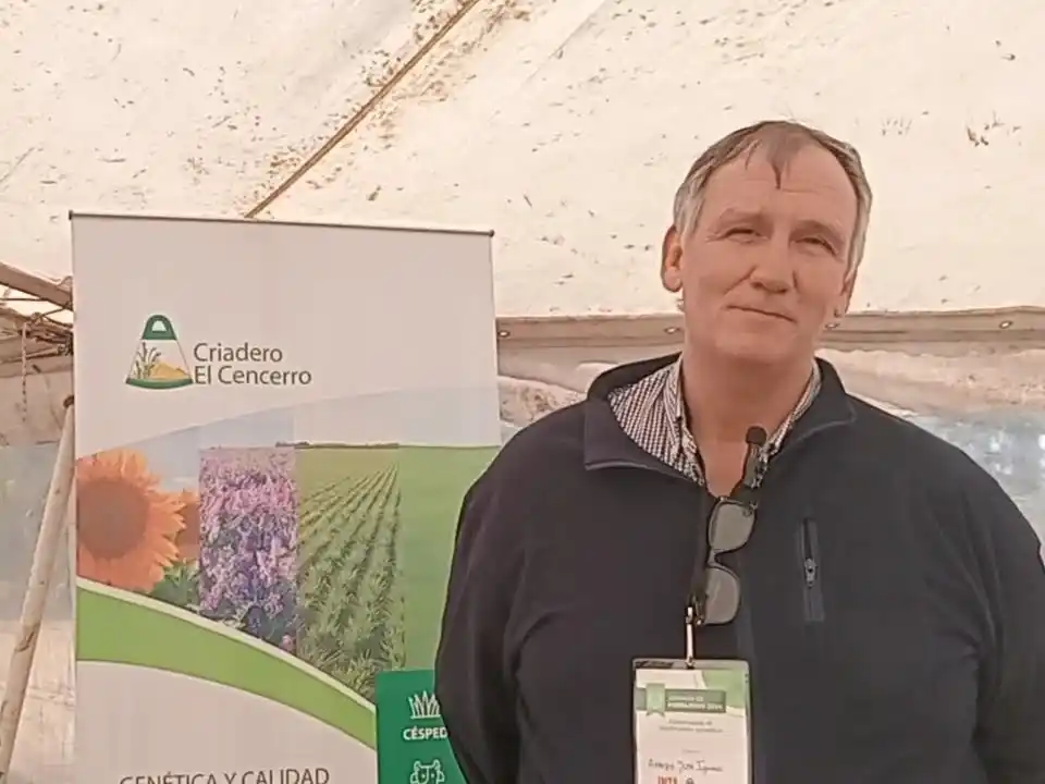 Ingeniero agrónomo (PhD) José Arroquy.