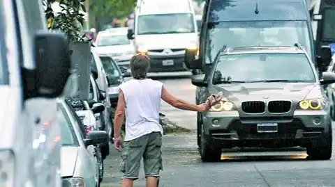 Rosario: los trapitos piden hasta 100 pesos