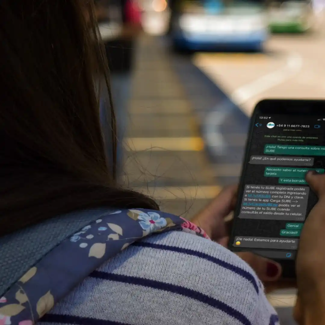 Consulta de saldo y otros trámites de SUBE por Whatsapp: Nuevo canal de atención ya gestionó tres mil consultas