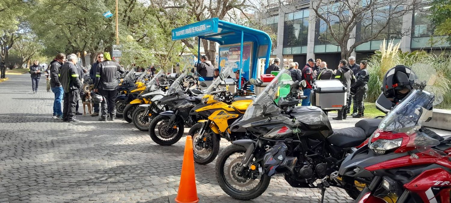 Las motos se lucieron frente a la Tecnoteca