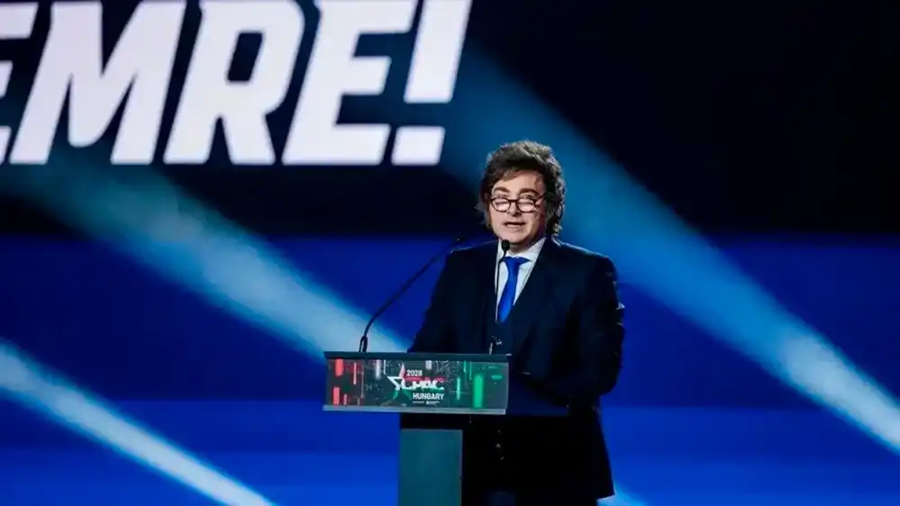 El presidente Javier Milei.