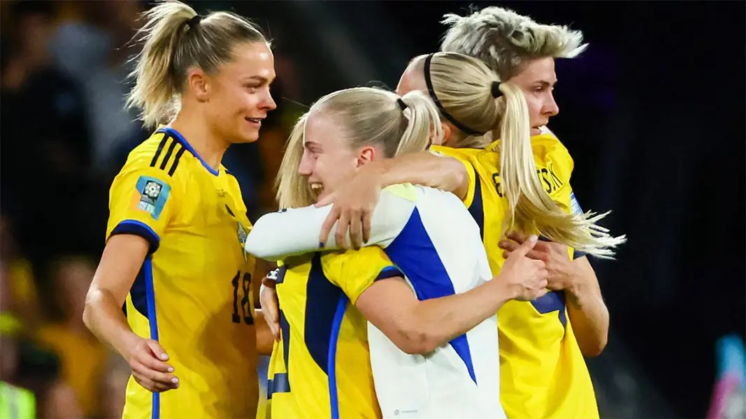 Suecia se quedó con el tercer puesto del Mundial Femenino al vencer a Australia por 2 a 0