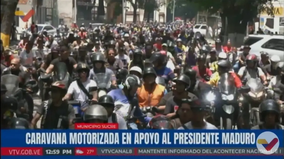 El chavismo movilizó a su gente por todo el país este 3Ago (VIDEOS)