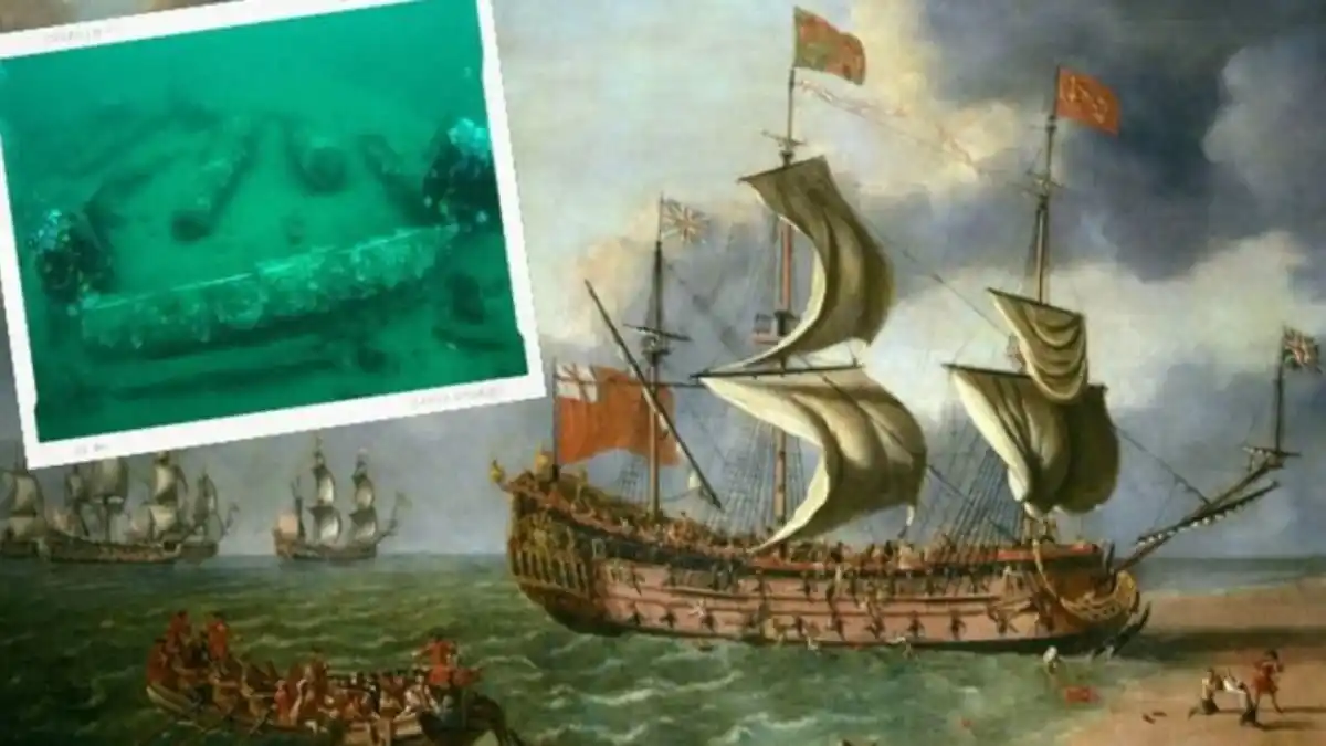 Descubren una “cápsula del tiempo” en naufragio de hace 340 años