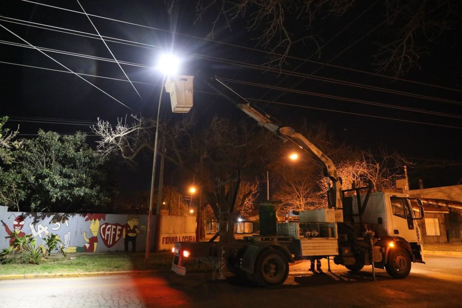 Recambio de luminarias por luces LED
