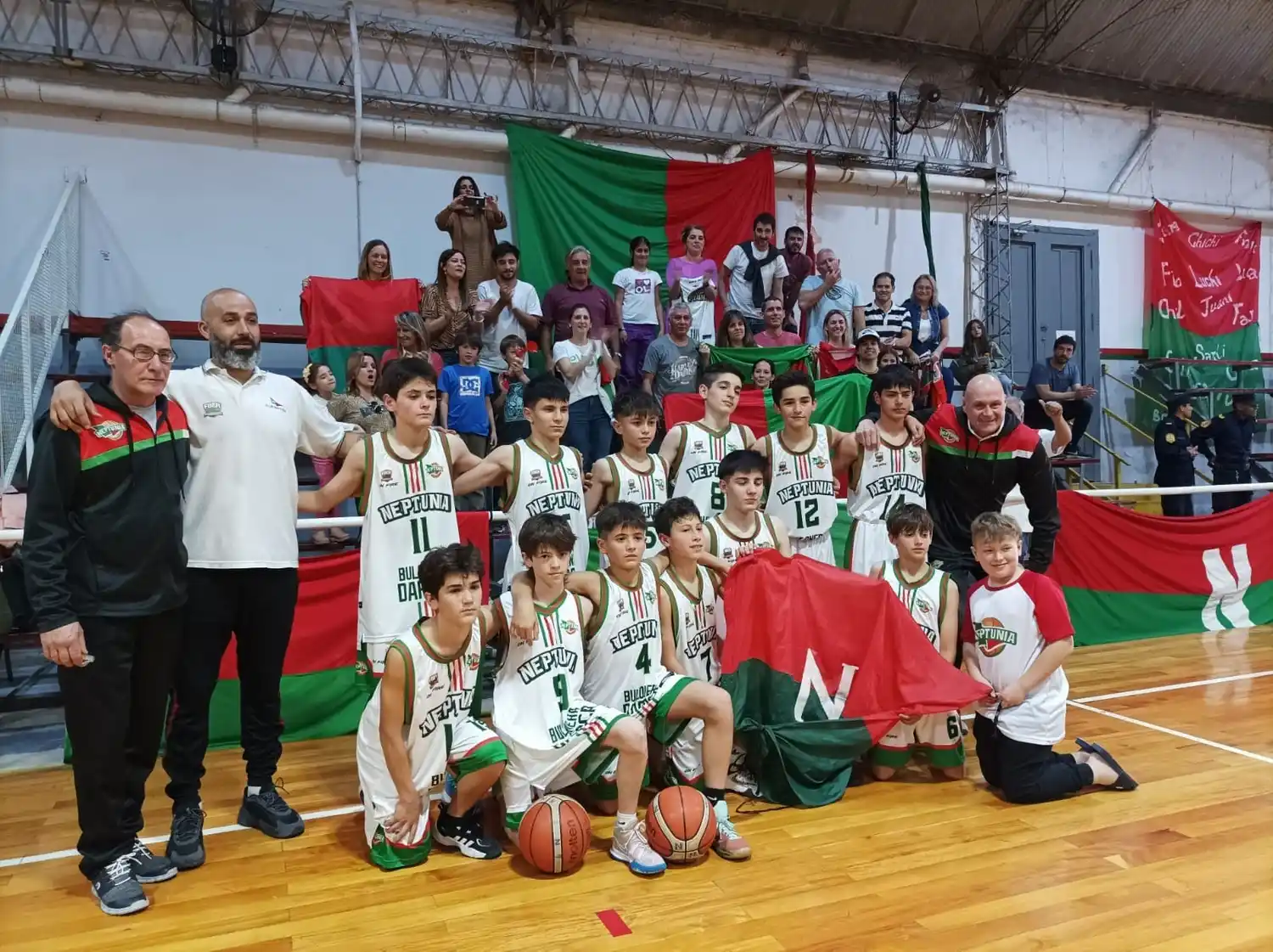 Neptunia debutará el fin de semana en el Torneo Federal de U13