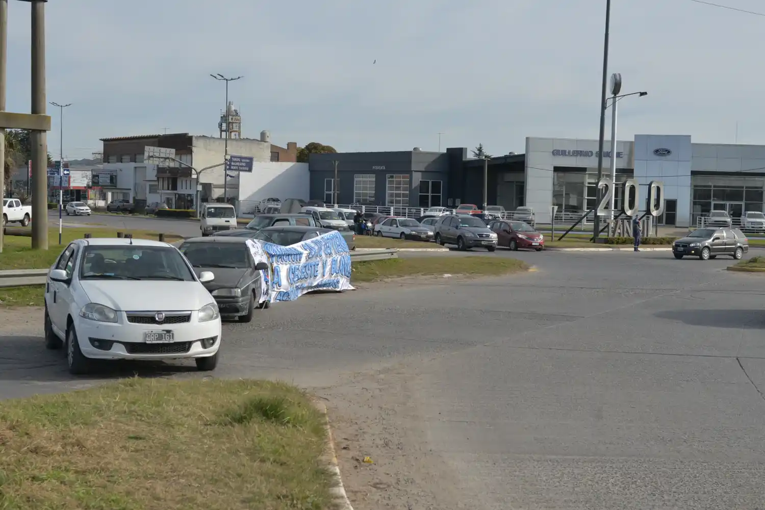 Corte parcial de la Ruta 226 por una protesta de la UTA