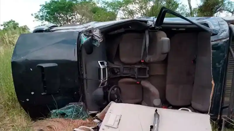 Siniestro fatal: Murió un nene de 5 años al salir despedido de una camioneta