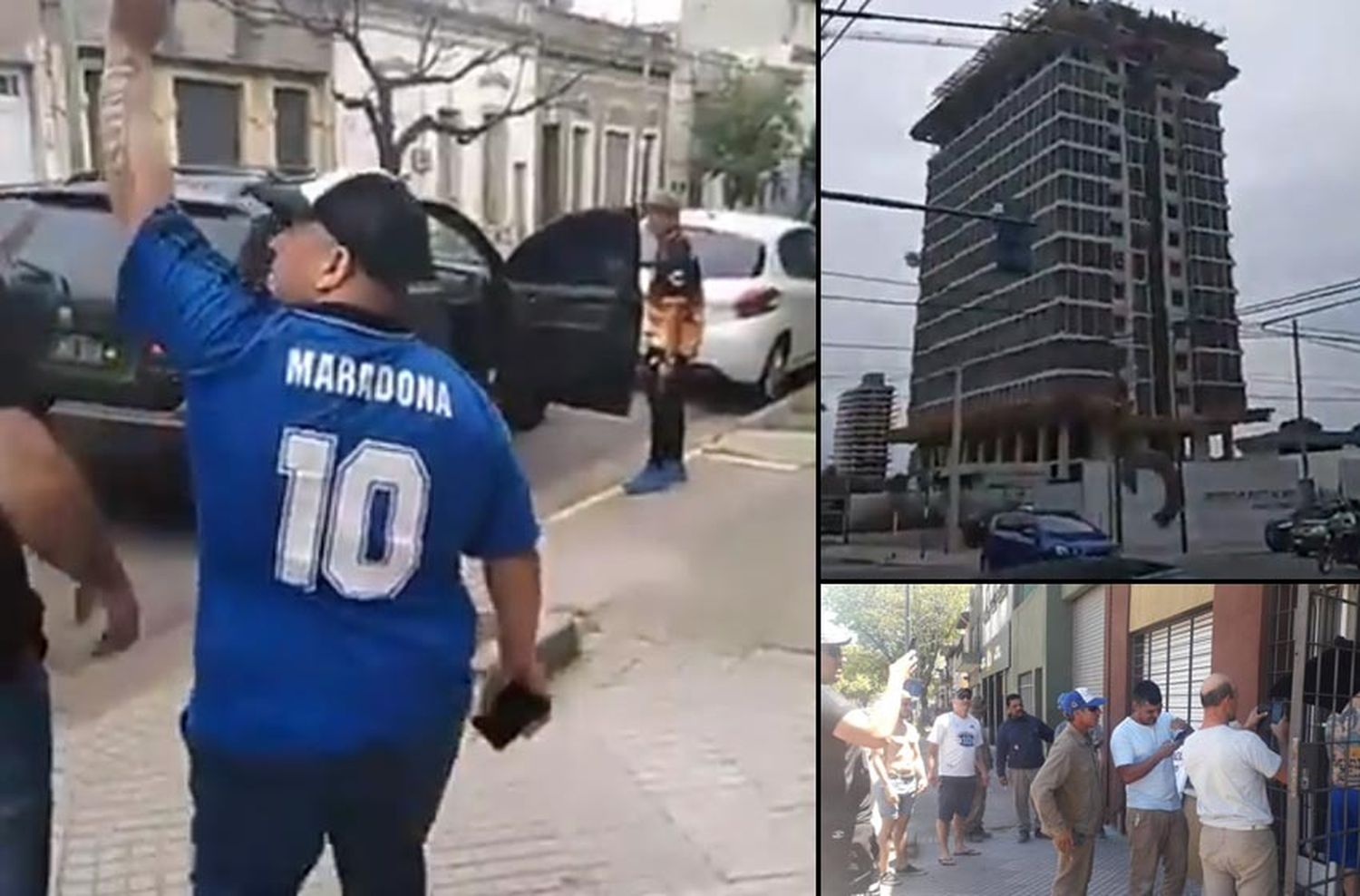 La increíble historia del ‘ falso Maradona’ que engañó a un grupo de obreros rosarinos