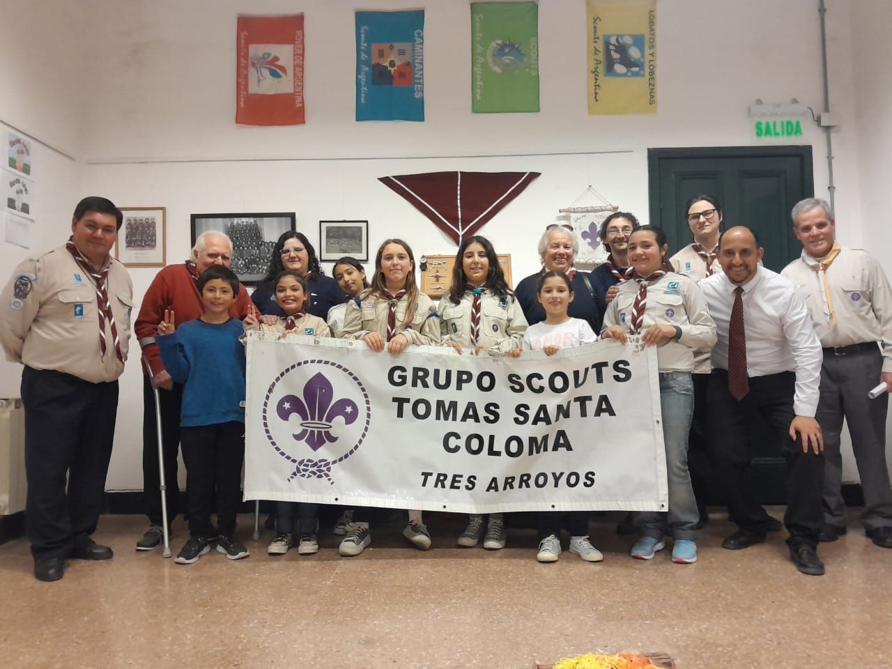 El Grupo Scout de Tres Arroyos renovó su logo