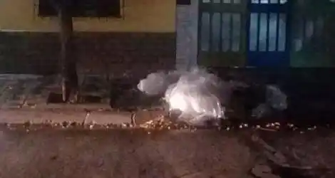 Basura que arroja Naldo