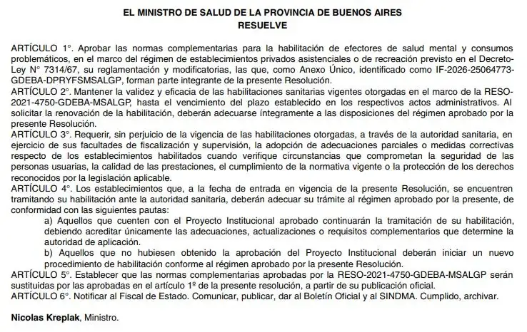 resolución