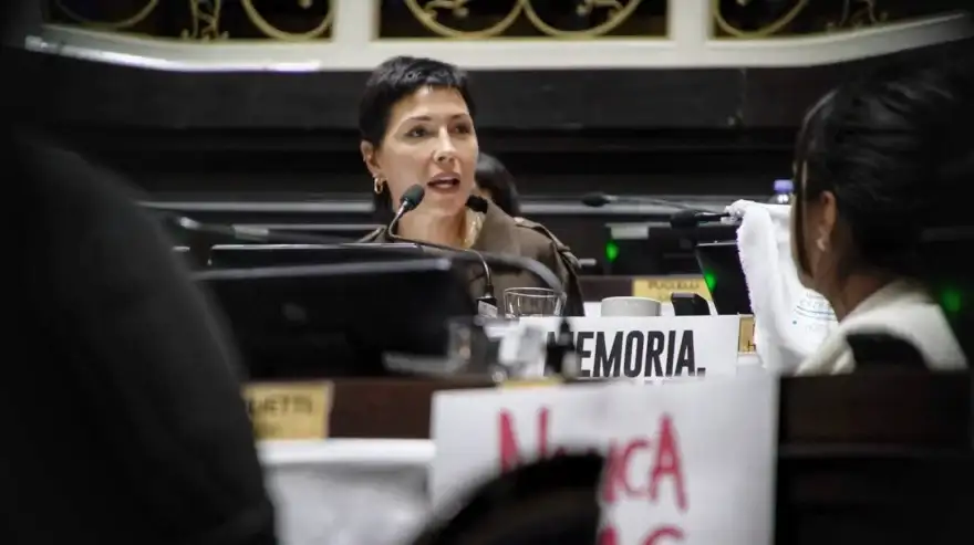 La diputada bonaerense, Mayra Mendoza.