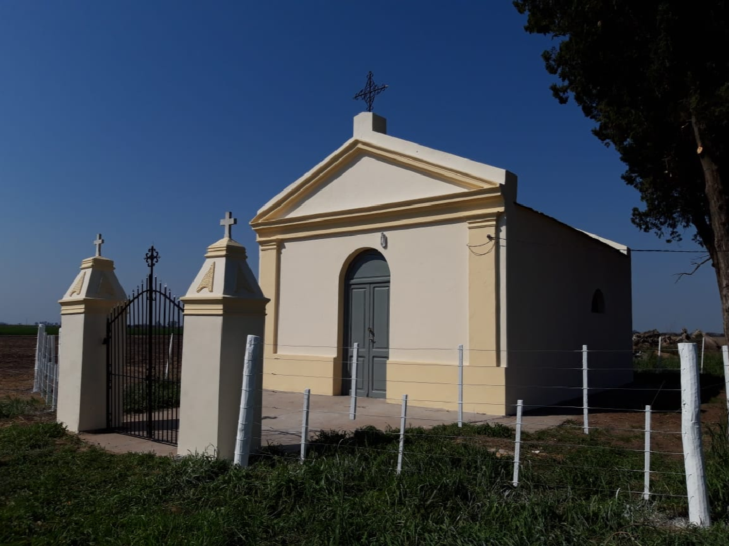 La capilla de Colonias Unidas, recuperada