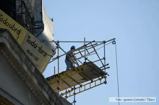 La construcción creció un 10,7% en agosto