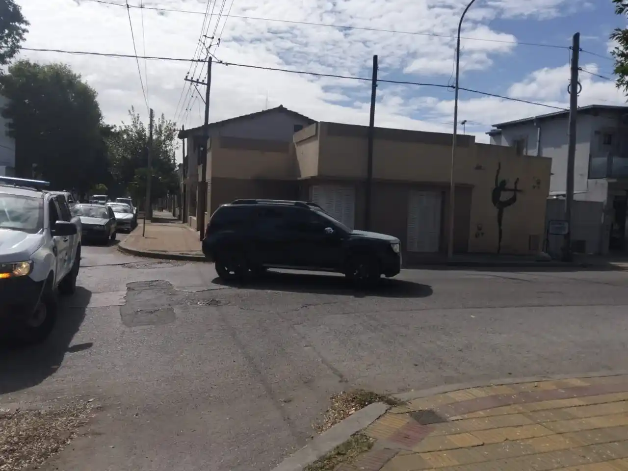 Un accidente de tránsito se registró este martes en la intersección de San Lorenzo y Arana