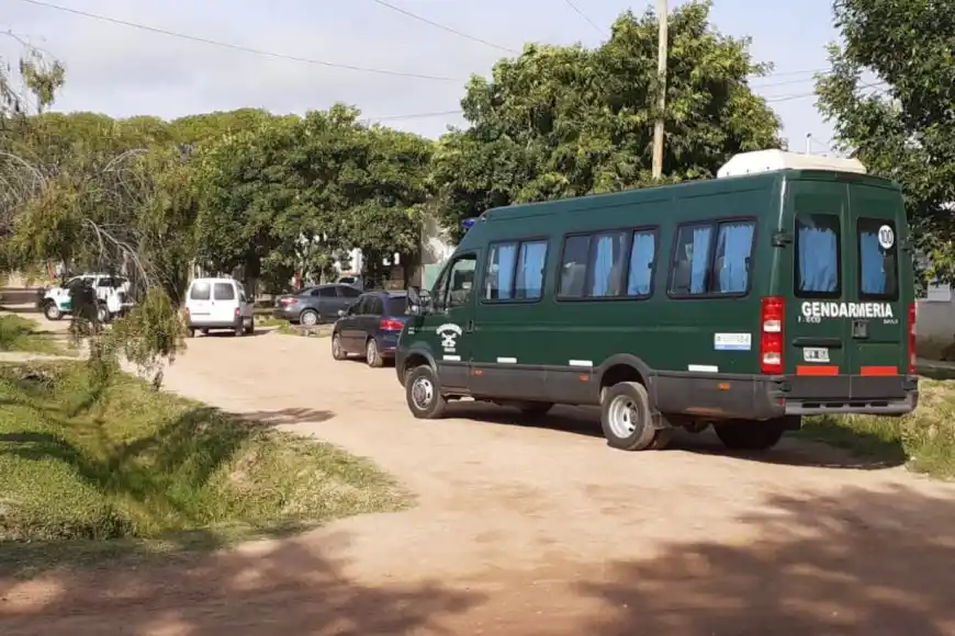 Gendarmería realizó sorprevisos allanamientos antidrogas  