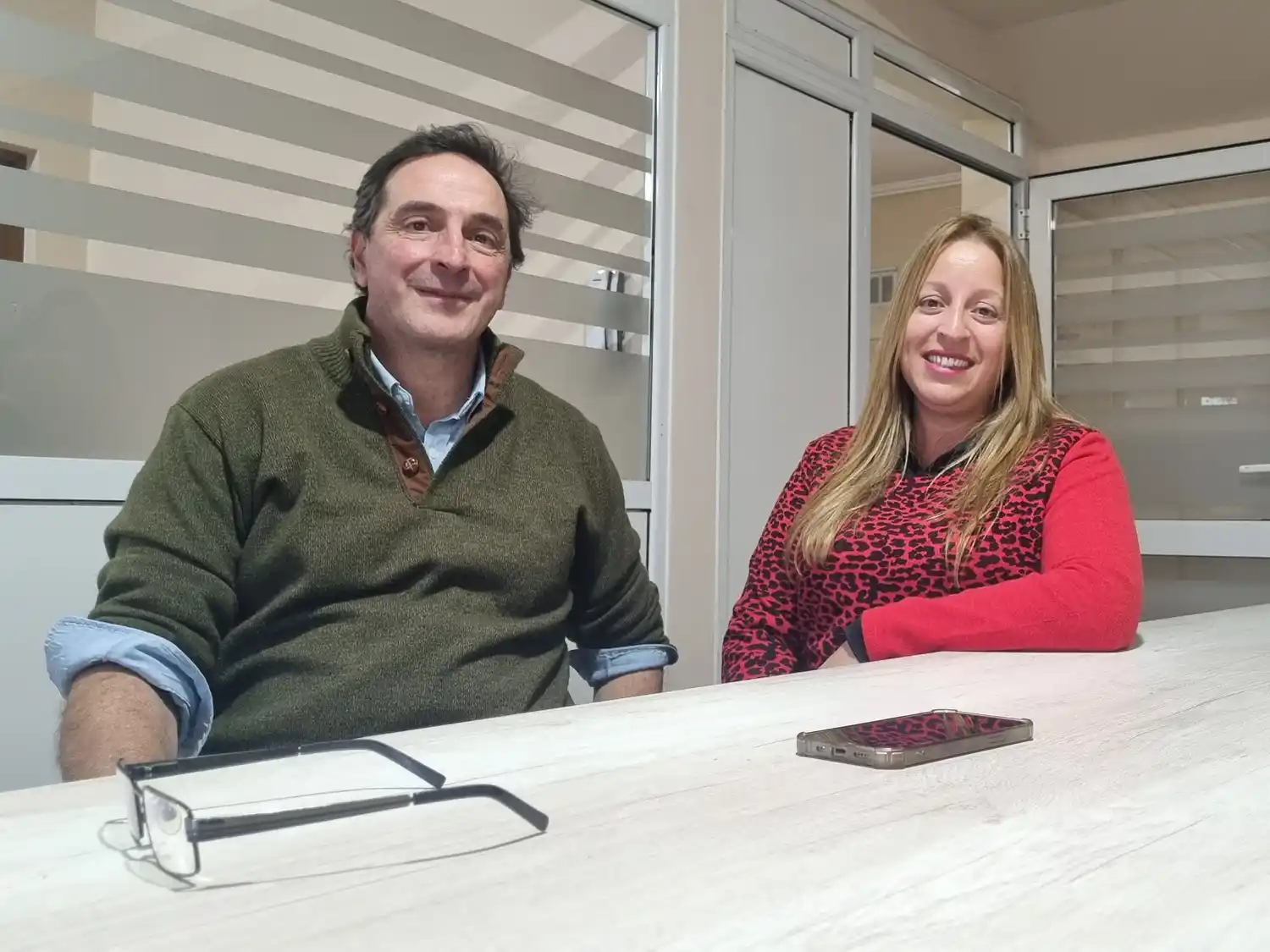 Daniel Sciarrotta y Daniela Gatti, los candidatos de Potencia.