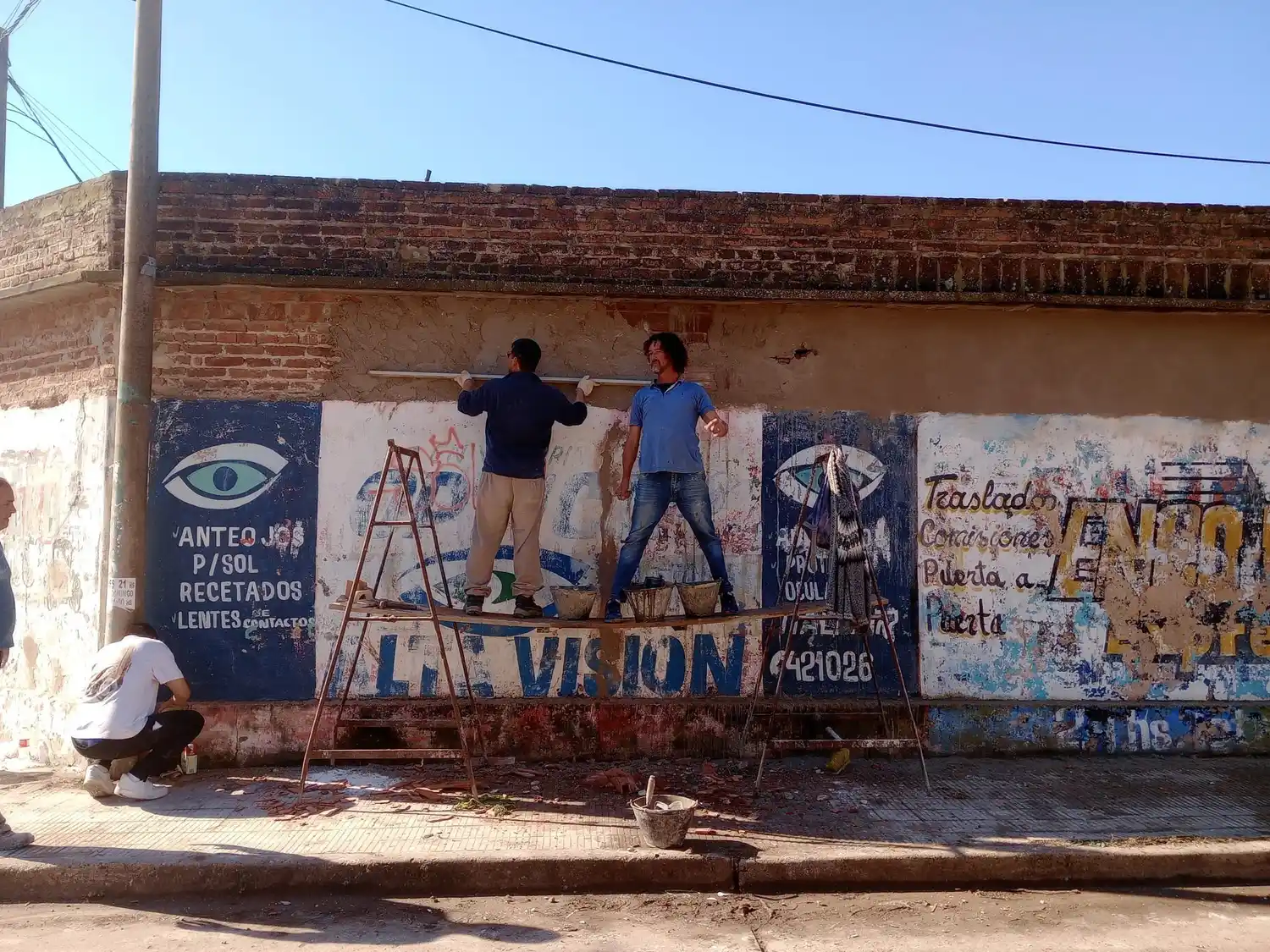 Victoria: Avanza un nuevo mural inspirado en “El Chavo” en homenaje a la infancia y la vecindad