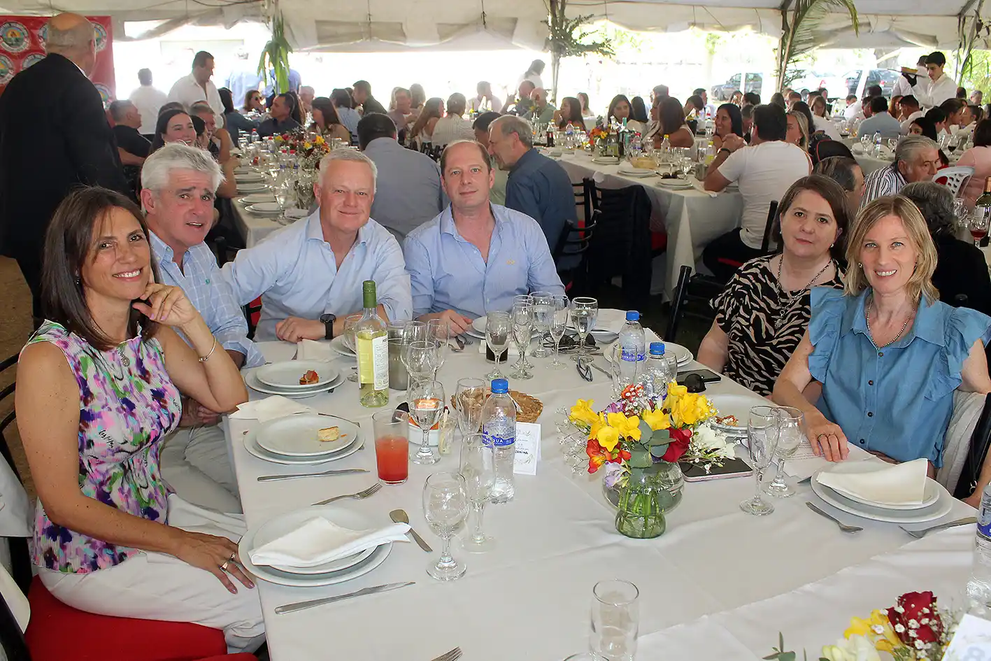 Gran almuerzo de Bomberos en imágenes