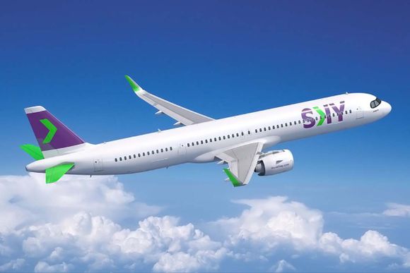 Comienza la producción del primer A321XLR de SKY Airline, su cliente de lanzamiento en la región