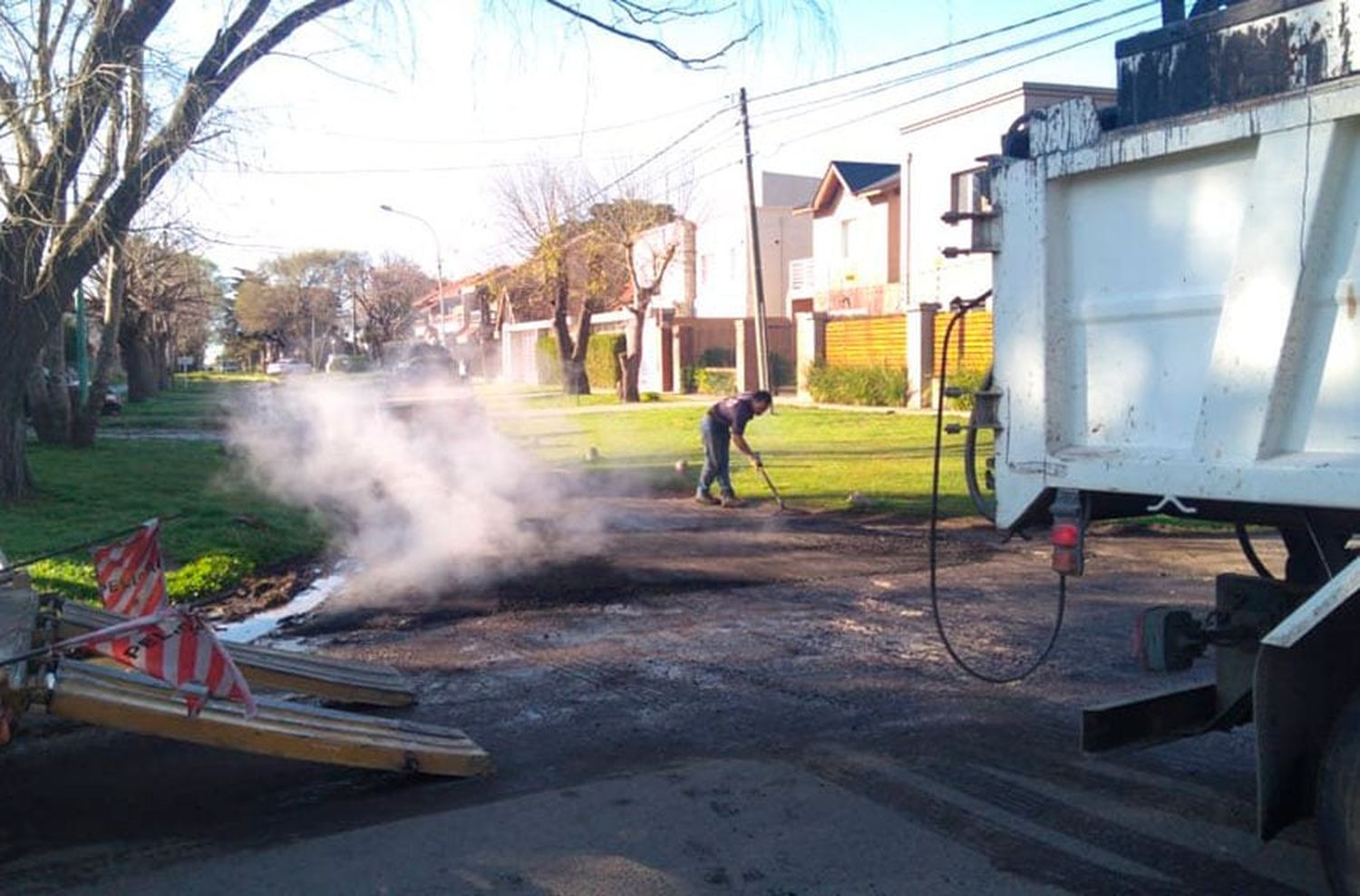 Distintas áreas de Emvial y Emsur trabajan en los barrios