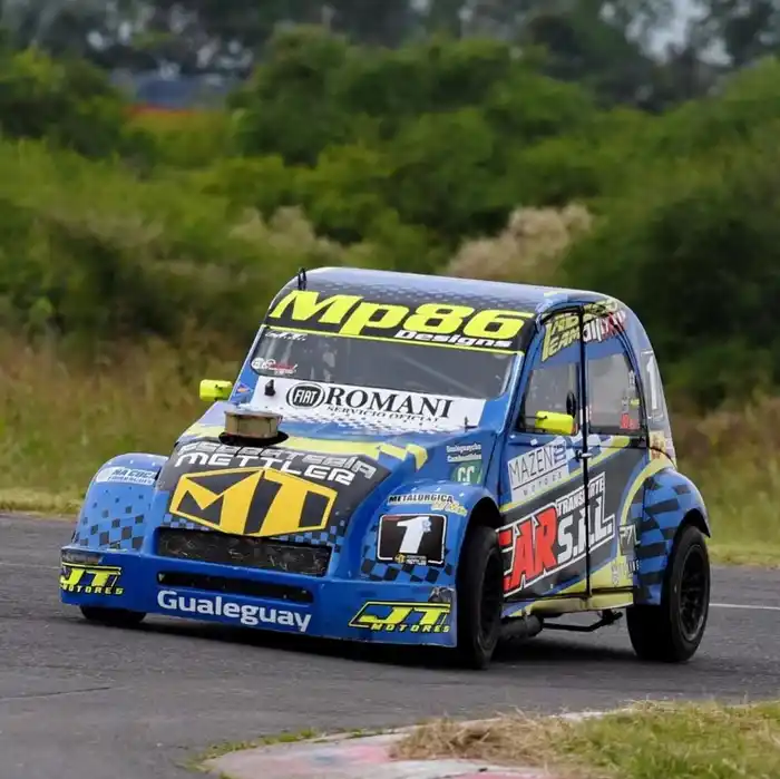 Maxi Pérez y Nicolás Broggi dominaron la clasificación del Citroën Competición en Gualeguaychú