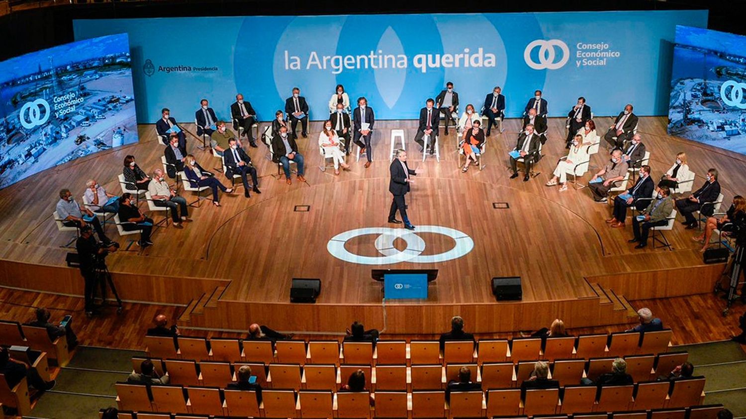 Alberto Fernández lanzó el Consejo Económico y Social