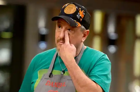 Duró poco y nada: Daniel Aráoz volvió a quedar eliminado de MasterChef Celebrity