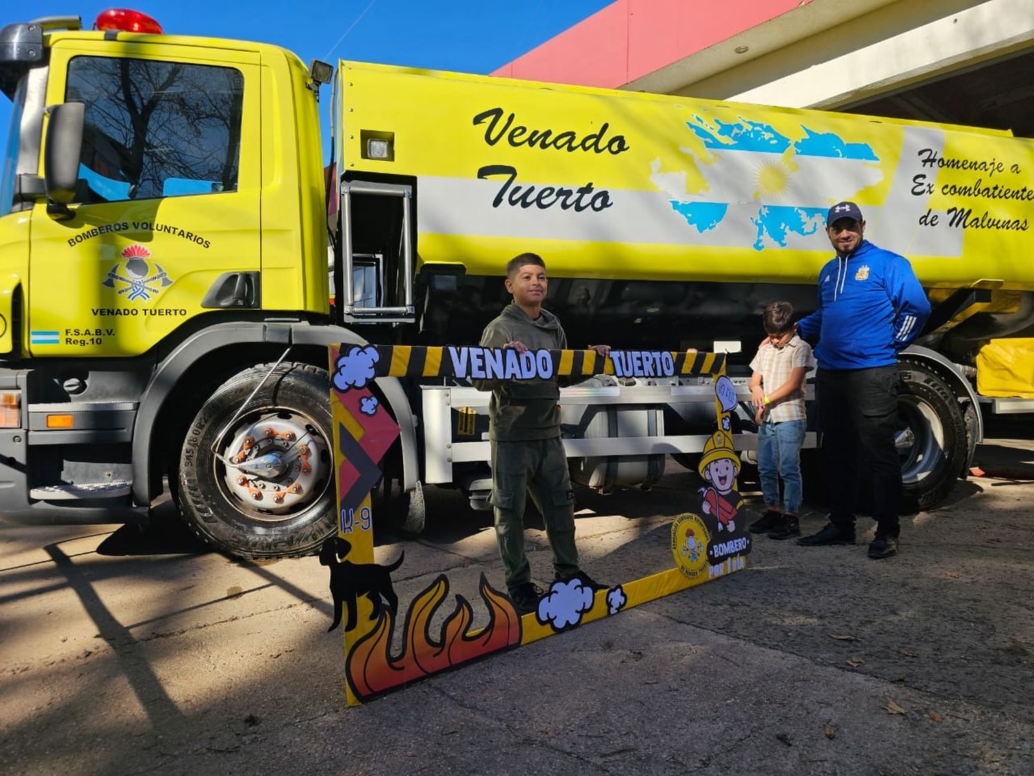 Bombero por un día