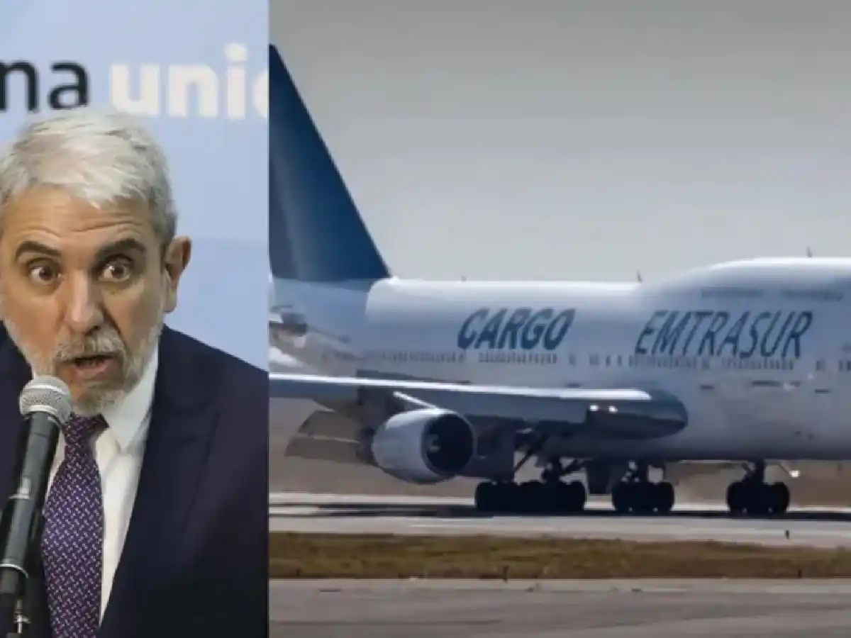 Aníbal Fernández negó que el avión venezolano se relacione con terroristas