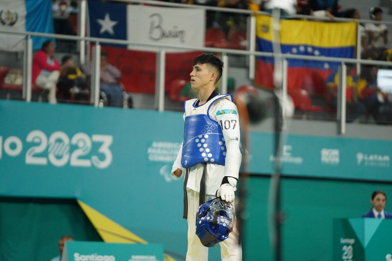 Miguel Galeano llegó hasta cuartos en los ParaPanamericanos